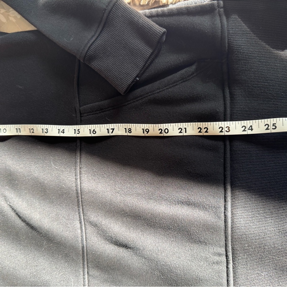 Athleta Black Pullover Hoodie with Kangaroo Pocket - Picture 12 of 14